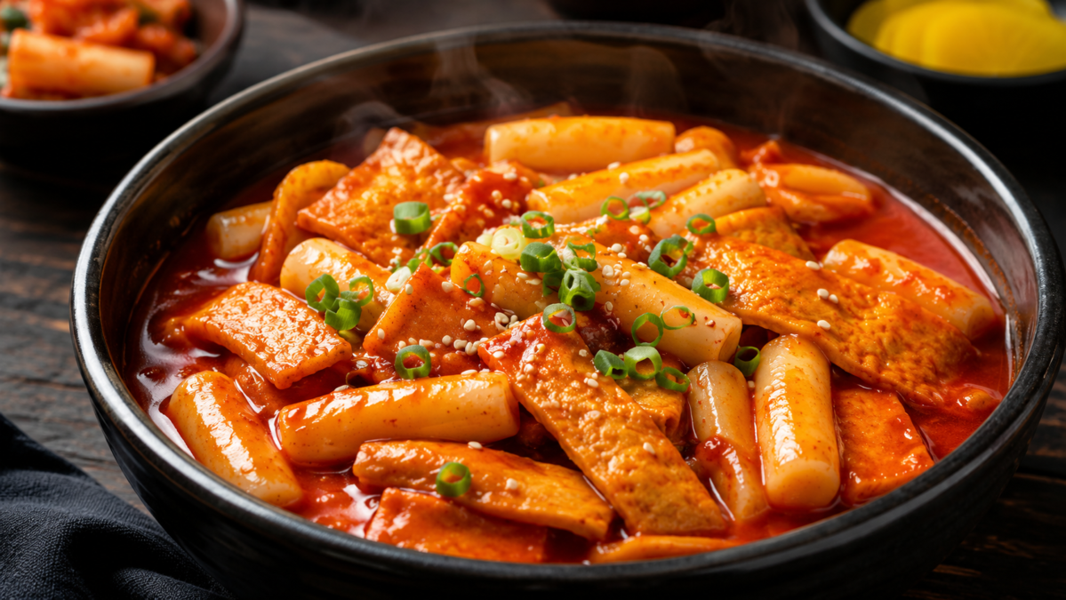 fish and rice cake