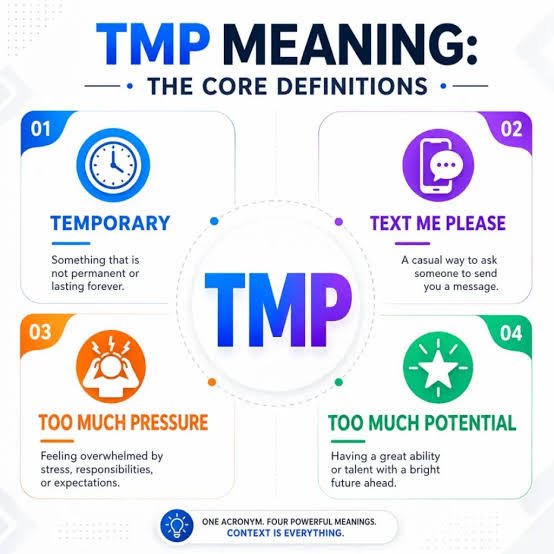 tmp meaning in text